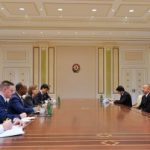 <strong>Prezident İlham Əliyev ABŞ-ın Müdafiə Nazirliyinin nümayəndə heyətini qəbul edib</strong>