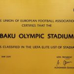 Bakı Olimpiya Stadionu UEFA-nın Elit Stadionları siyahısına daxil edilib