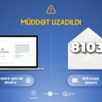 Dövlət Agentliyi: icaze.e-gov.az portalı və 8103 SMS icazə sistemi mayın 4-dək qüvvədə olacaq