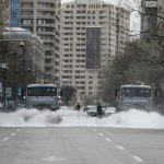 Paytaxtda əlavə gücləndirilmiş dezinfeksiya işləri aparılır