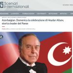 İtaliya jurnalında ulu öndər Heydər Əliyev haqqında məqalə dərc edilib