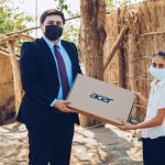 “ASAN xidmət” Ağcabədidə təhsildə fərqlənən şagirdlərə noutbuklar payladı (FOTO)