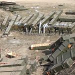 Müdafiə Nazirliyi düşmənin döyüş meydanında atıb qaçdığı döyüş sursatı və texnikalarının videogörüntüsünü paylaşıb VİDEO