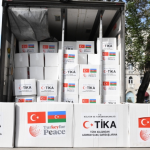 Türk Əməkdaşlıq və Koordinasiya Agentliyi tərəfindən məcburi köçkünlərə ərzaq yardımı göndərilib