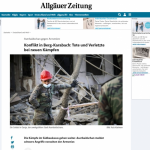 Ermənilərin Gəncəyə yenidən raket zərbəsi endirməsi Almaniya KİV-lərində