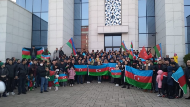 Minskdə Dövlət Bayrağı Günü və Şuşanın erməni işğalından azad edilməsi münasibətilə tədbir keçirilib