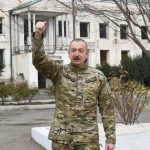 Prezident İlham Əliyev: Heç kim bizi bu torpaqlardan tərpədə bilməz. Qarabağ bizimdir! Qarabağ Azərbaycandır!