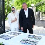 Prezident İlham Əliyev Qəbələnin Nic qəsəbəsindəki Müqəddəs Məryəm Ana Alban kilsəsində olub