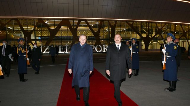 Türkiyə Prezidenti Rəcəb Tayyib Ərdoğanın Azərbaycana rəsmi səfəri başa çatıb